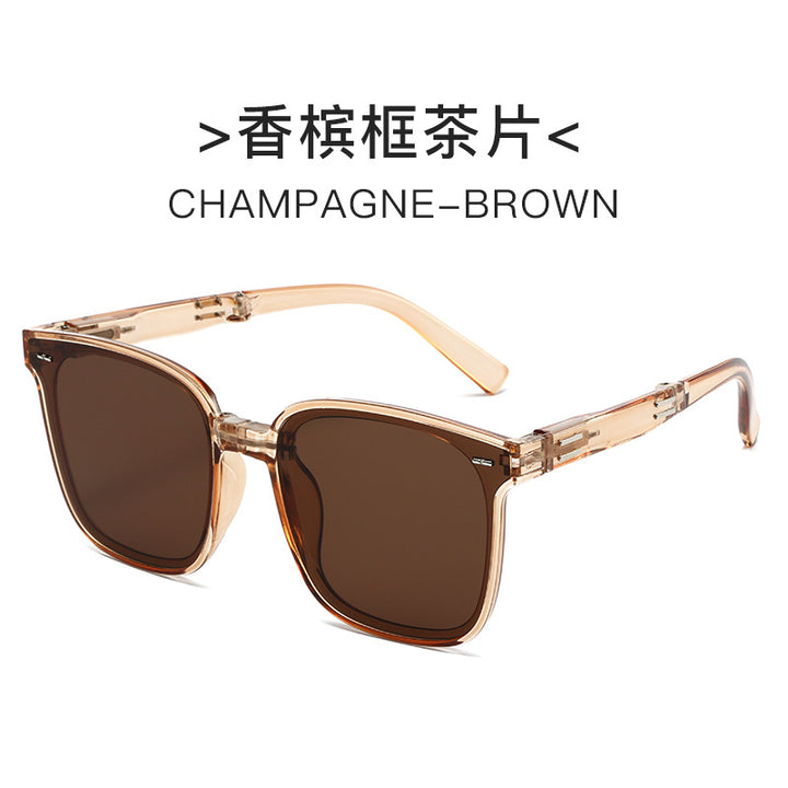 Ladies elegant square sunglasses with stylish tortoiseshell pattern and UV protection Stornfield