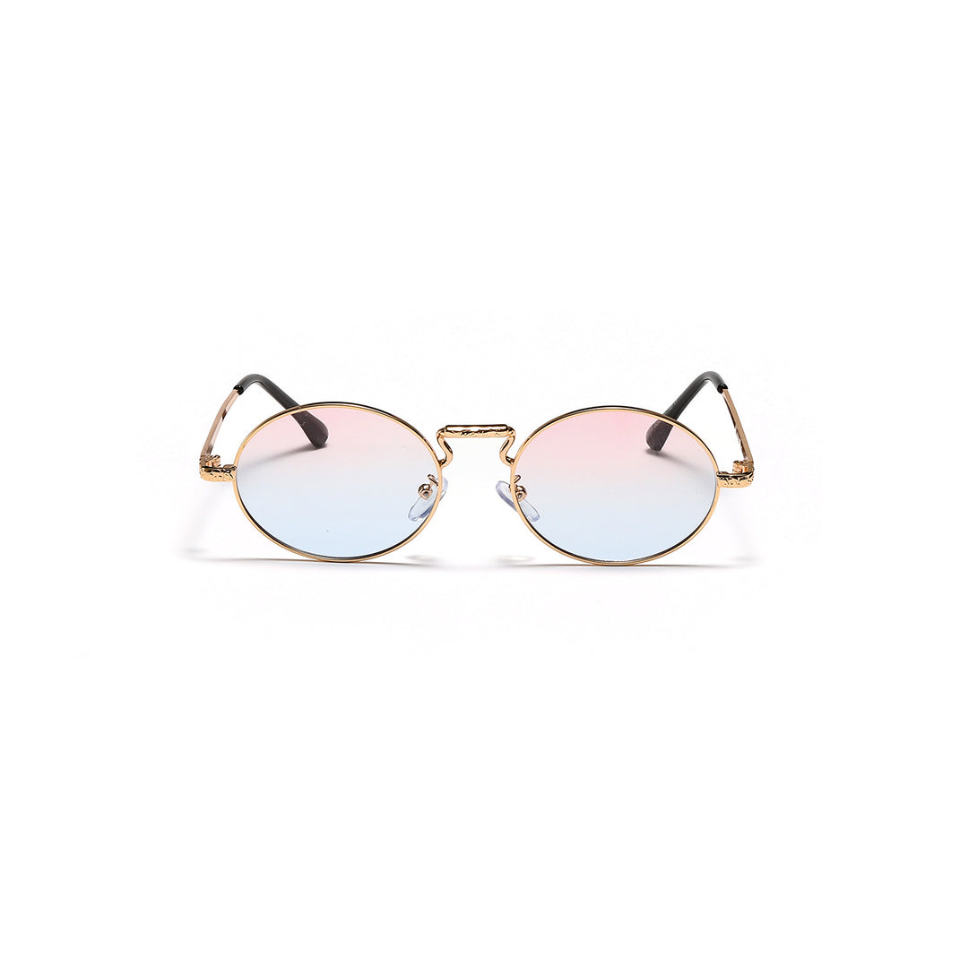 Ladies round fashionable sunglasses Stornfield