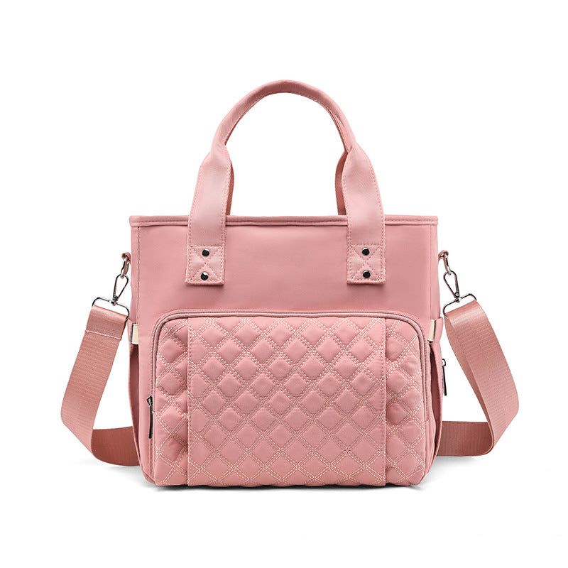 Quilted Multi-Compartment Tote Bag Stornfield