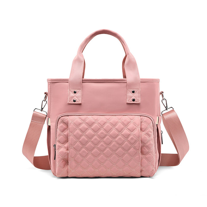 Quilted Multi-Compartment Tote Bag Stornfield