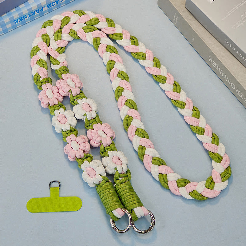 Creative Floral Design Braided Utility Leash Stornfield