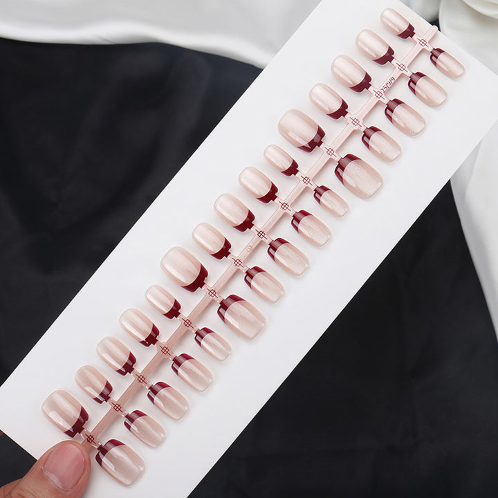 Premium Decorative Press-On Nail Tips Stornfield