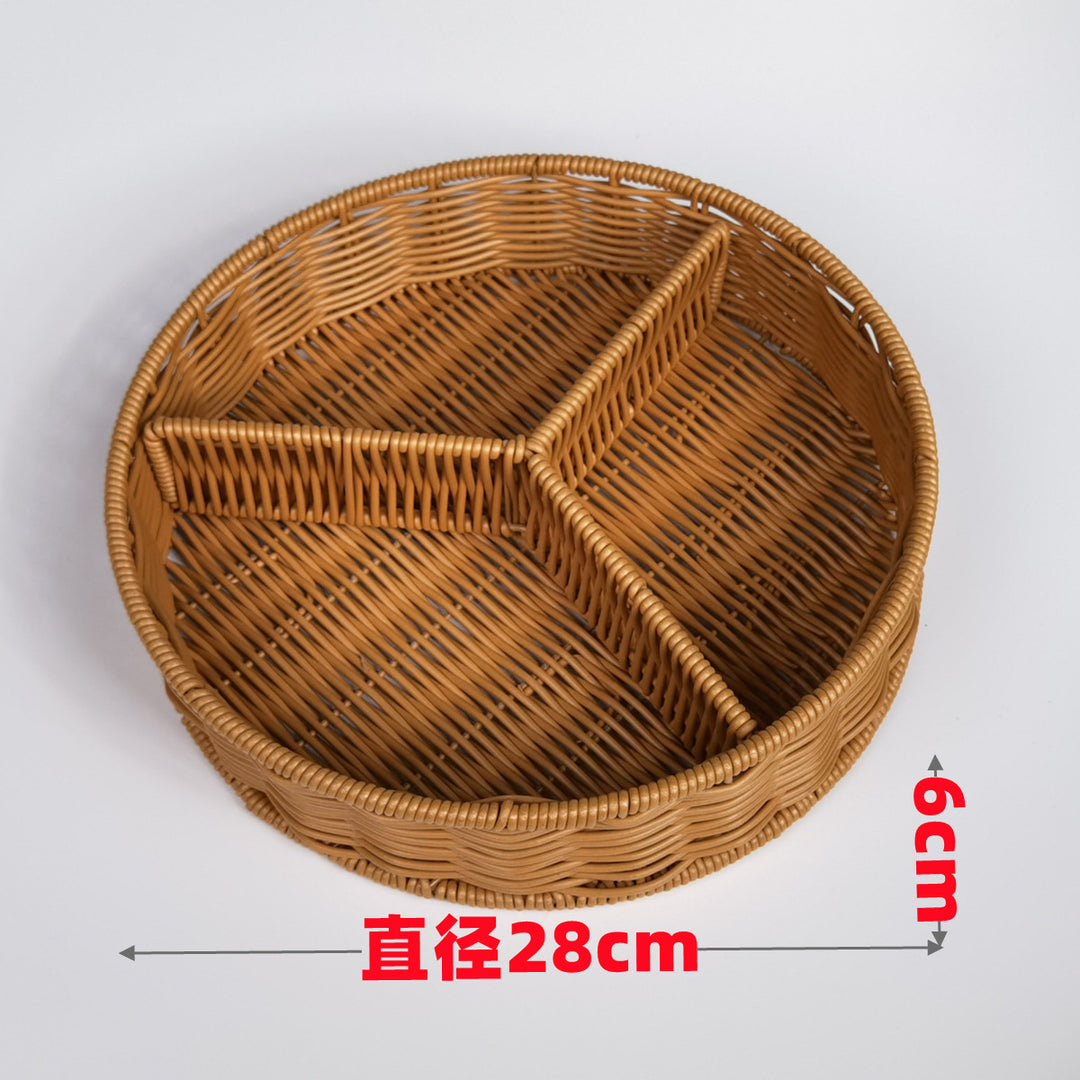 Women’s beef serving basket with four compartments Stornfield