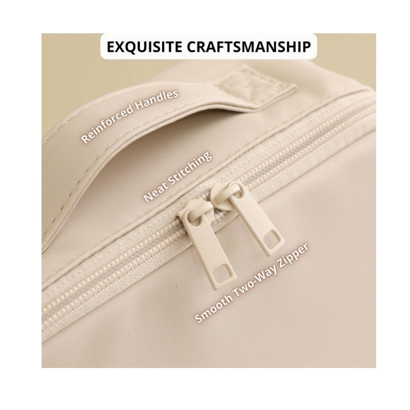 Cosmetic bag with elegant organizer Stornfield
