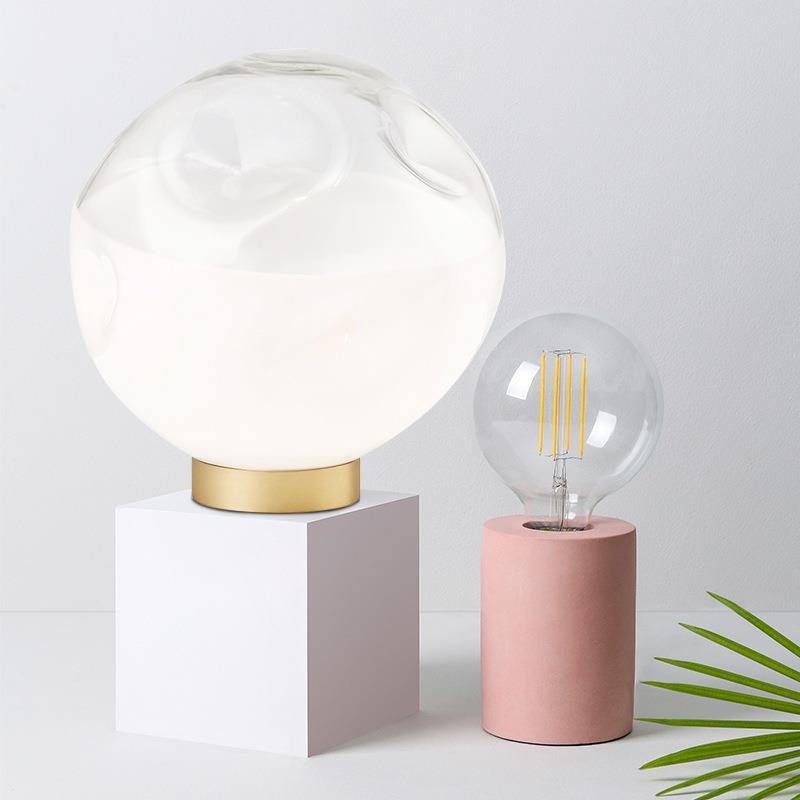 Artistic Glass Table Lamp