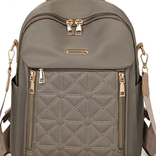 Women's Quilted Multi-Pocket Backpack Stornfield