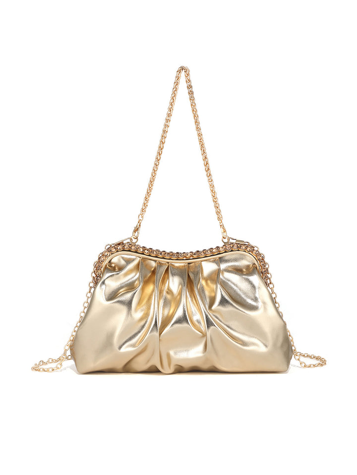 Luxe Metallic Evening Handbag