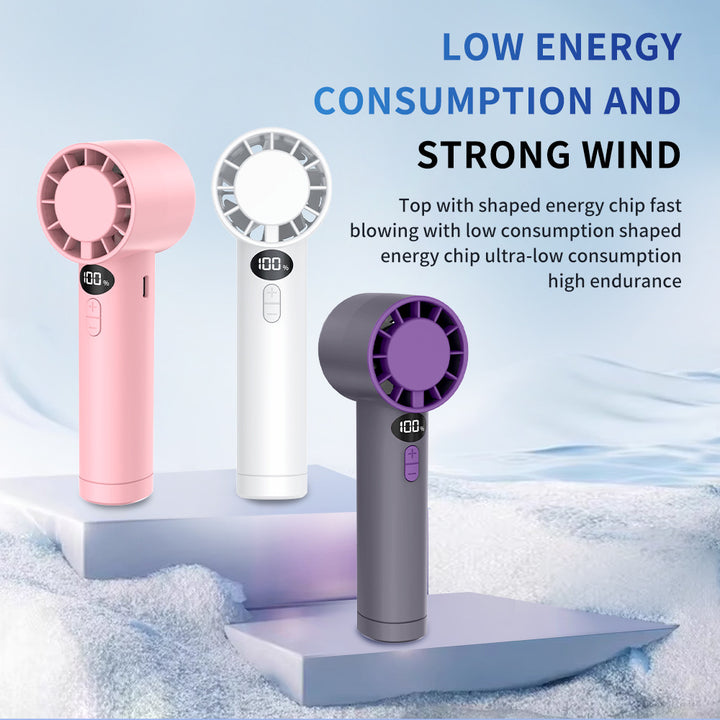 Portable Rechargeable Handheld Fan Stornfield