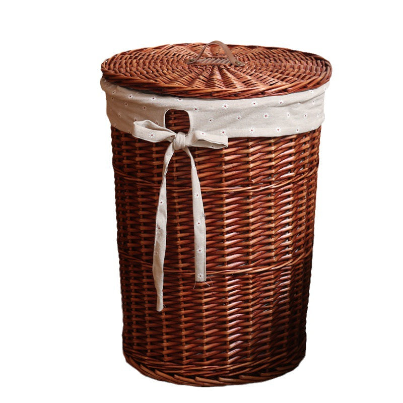 Decorative Woven Laundry Hamper Stornfield