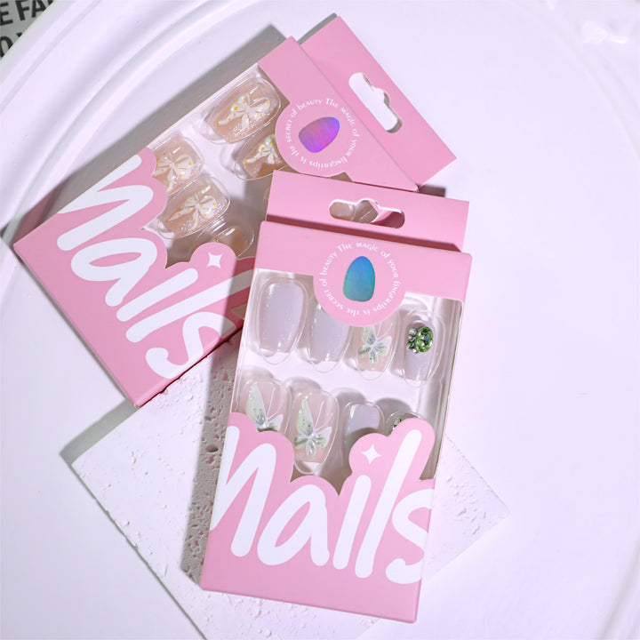 Elegant Nail Art with Floral Accents Stornfield