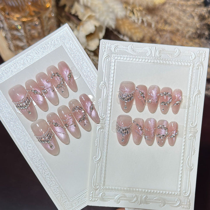 Artistic Stiletto Nail Art Design Stornfield
