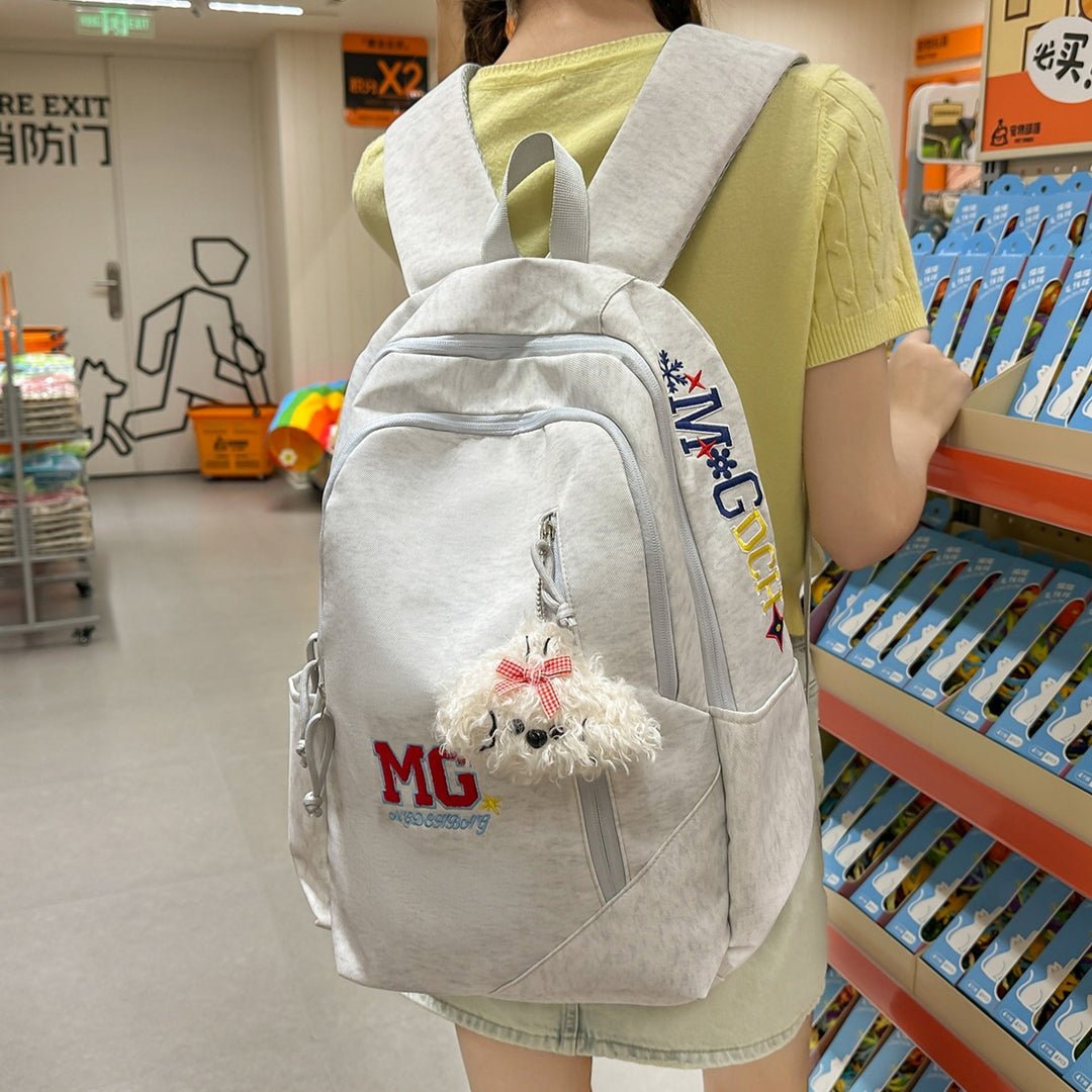 Versatile Fabric Backpack with Multiple Compartments Stornfield