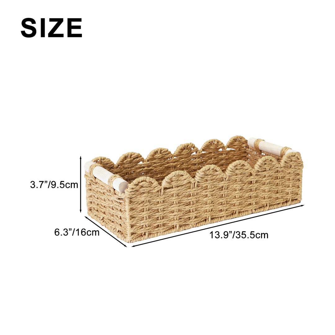 Decorative Woven Storage Caddy Stornfield