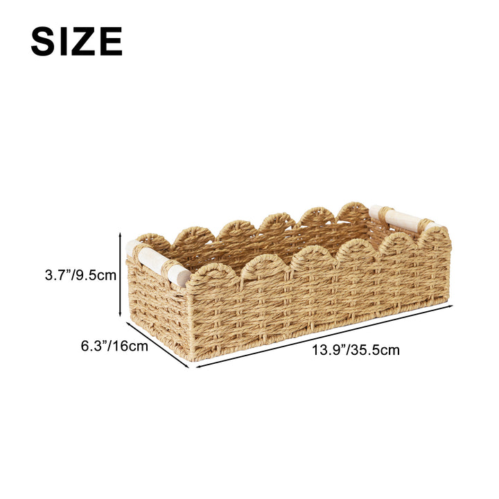 Decorative Woven Storage Caddy Stornfield