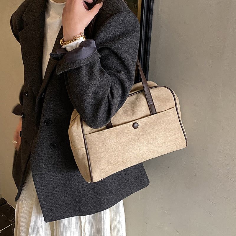 Chic Structured Handheld Tote Bag