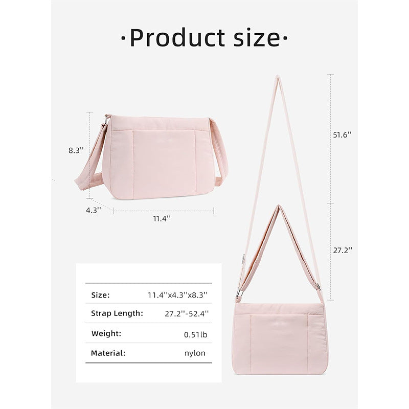 Multifunctional and Padded Shoulder Bag Stornfield