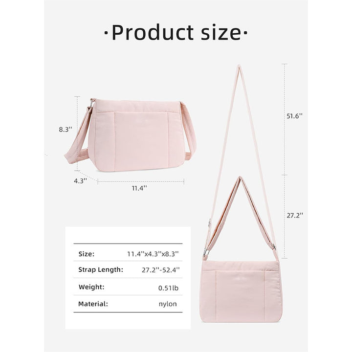 Multifunctional and Padded Shoulder Bag Stornfield