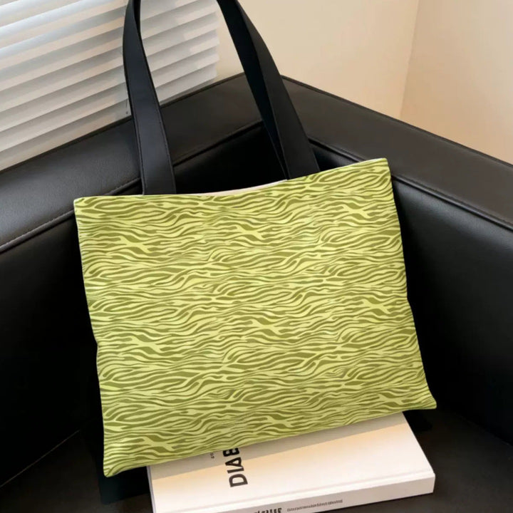 Stylish Zebra Print Eco-Friendly Tote Bag