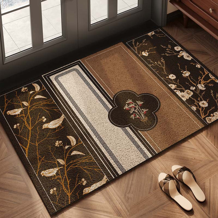 Checkerboard Pattern Welcome Mat Stornfield