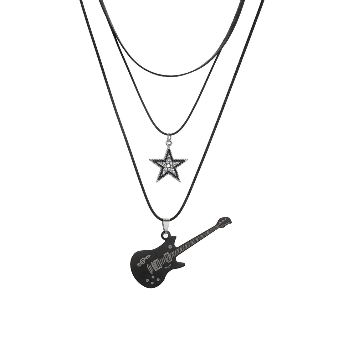 Layered Rock Music-Inspired Necklace Stornfield