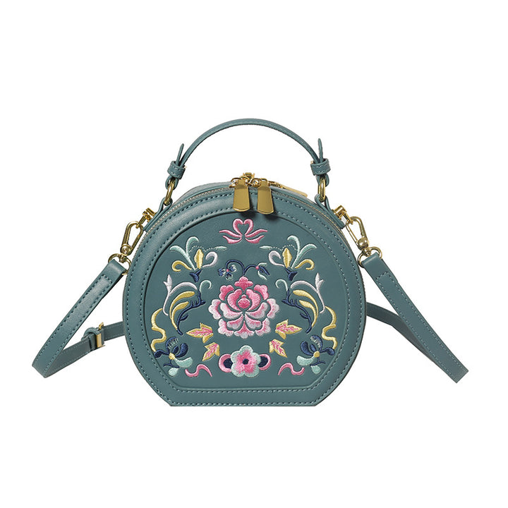 Vintage Floral Embroidered Handbag Stornfield