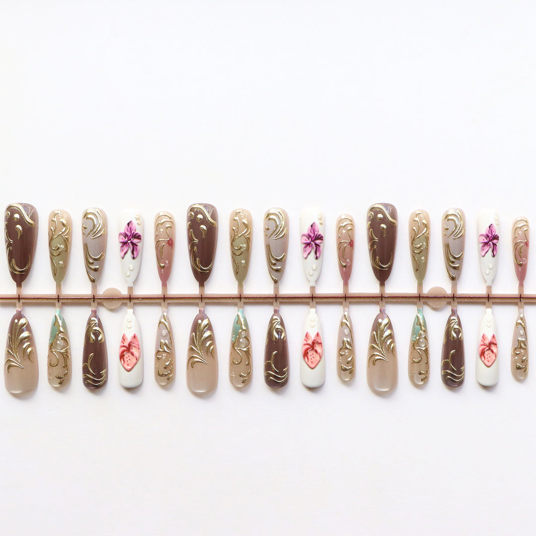 Artistic Gel Nail Design Stornfield