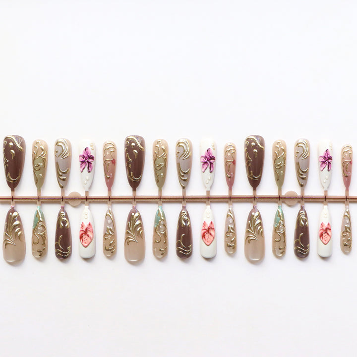 Artistic Gel Nail Design Stornfield
