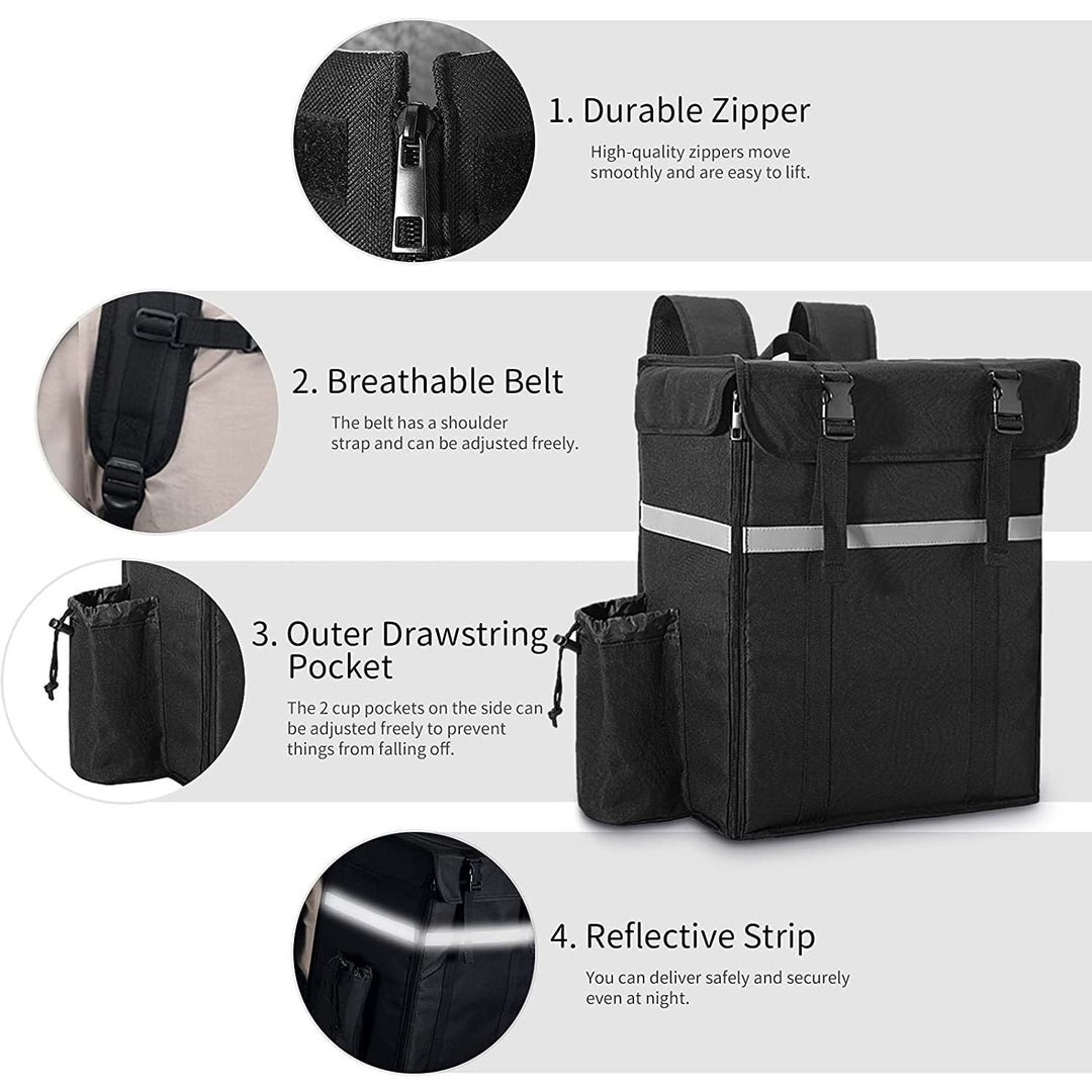 Women Multifunctional Cooler Bag with Insulated Interior and Side Pockets Stornfield