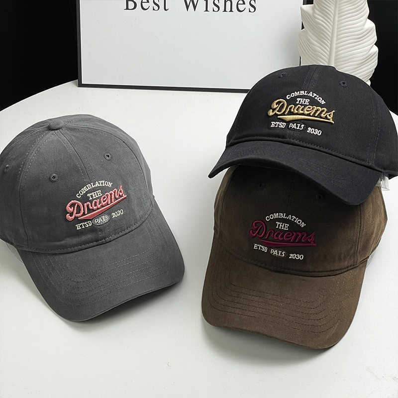 Unisex Vintage-Inspired Embroidered Baseball Cap Stornfield