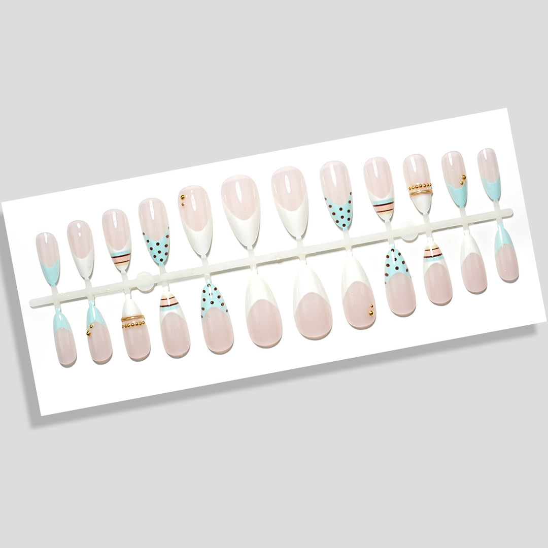 Premium Decorative Press-On Nail Set