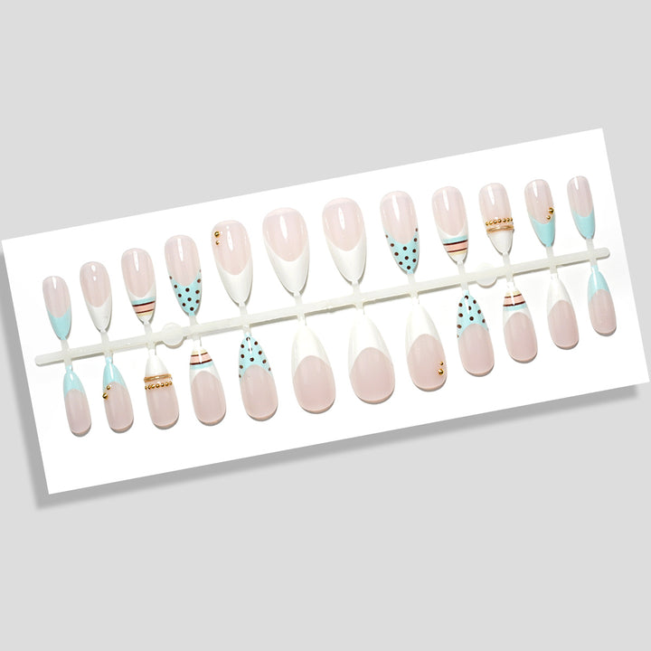 Premium Decorative Press-On Nail Set