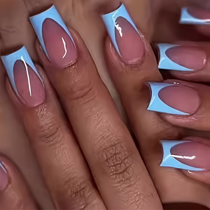 Stylish Press-On Nail Art Set Stornfield