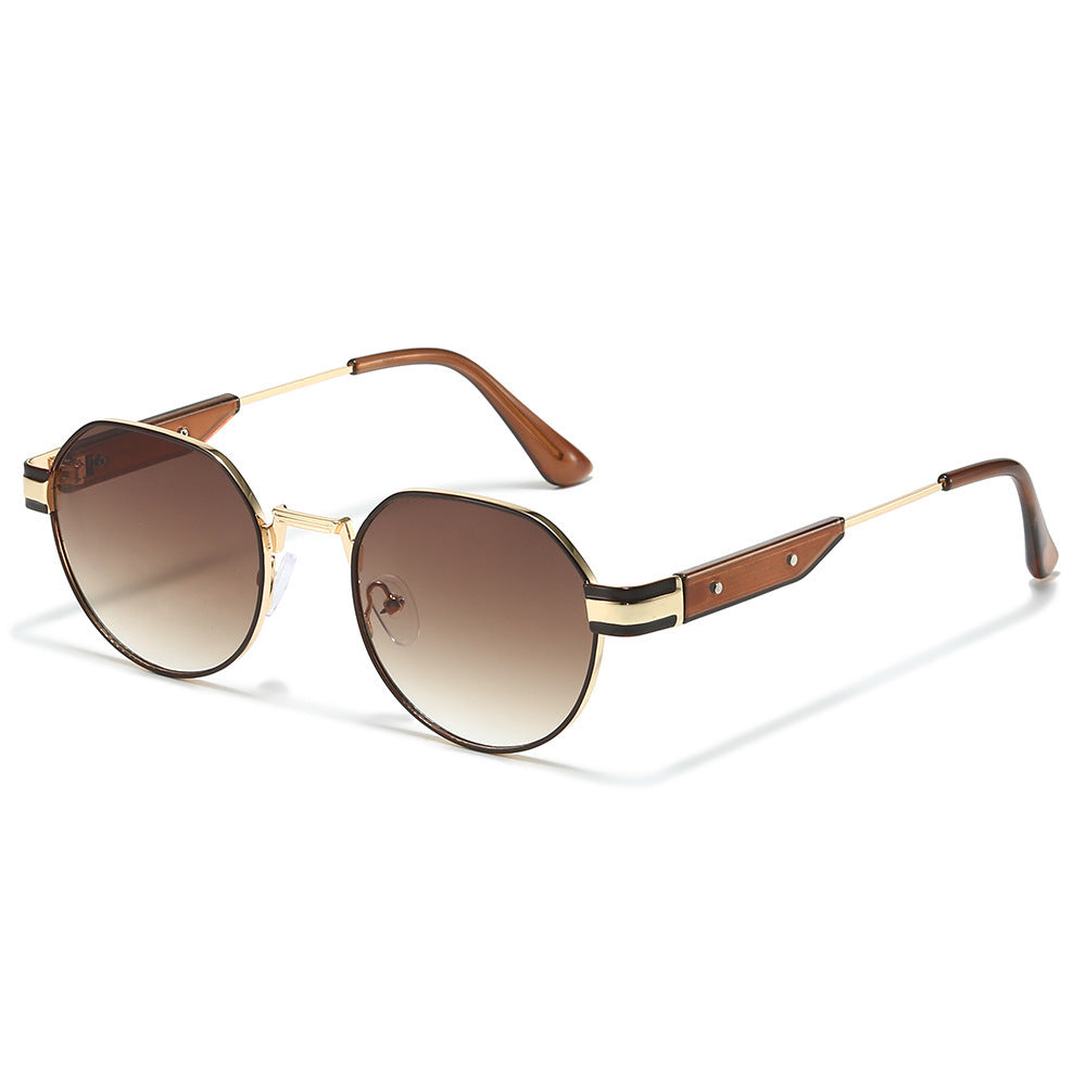 Vintage-Inspired Octagonal Sunglasses Stornfield