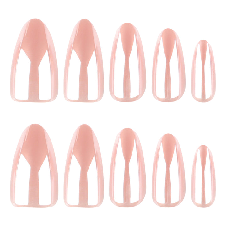 High-gloss stiletto nails Stornfield