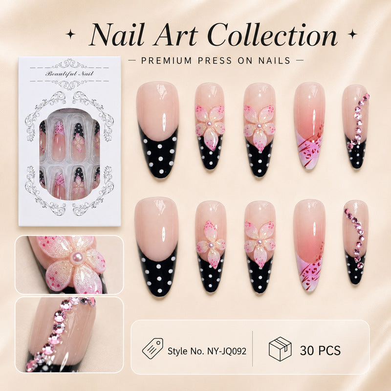 Premium Nail Stickers with Floral Patterns Stornfield