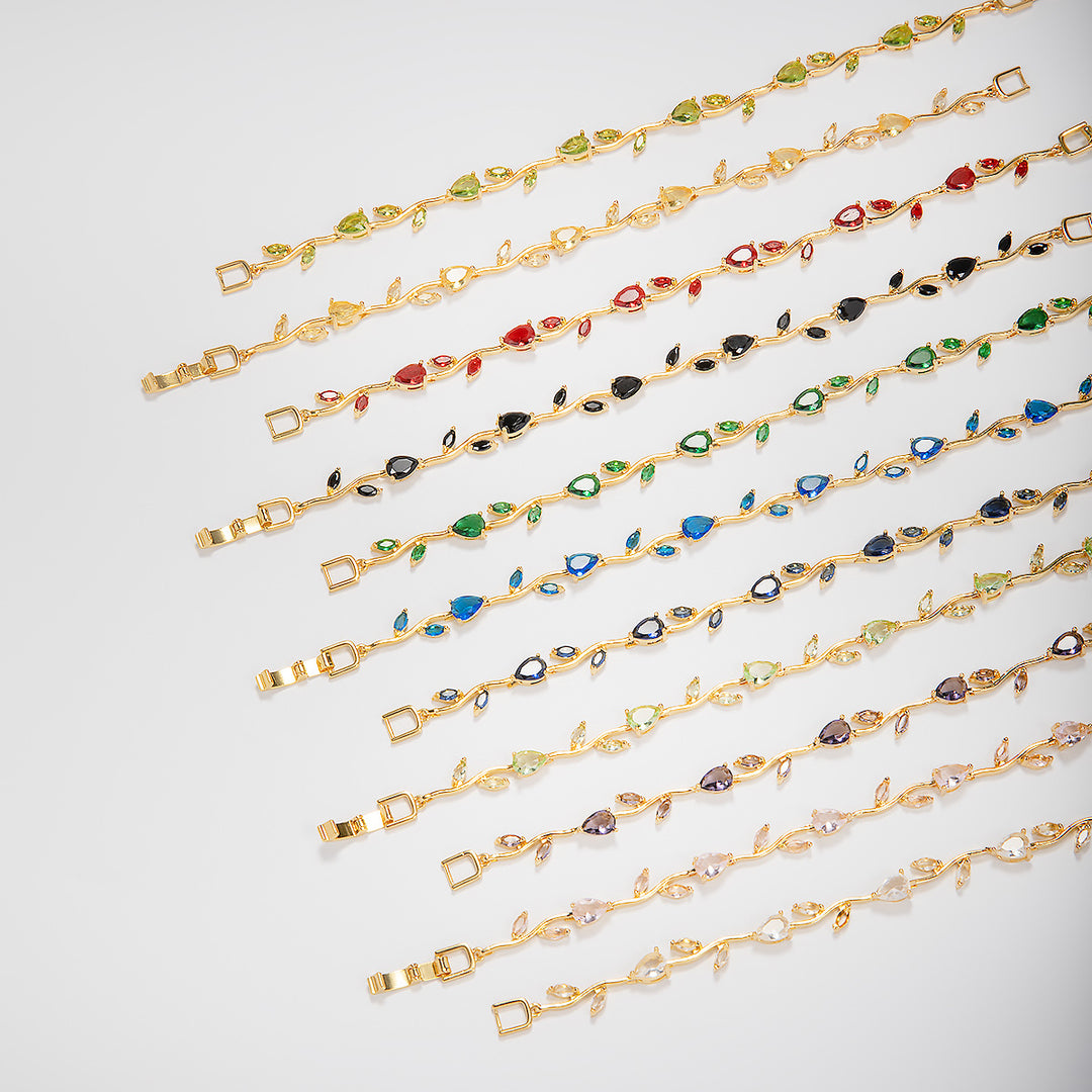 Elegant Floral Design Statement Bracelet Stornfield