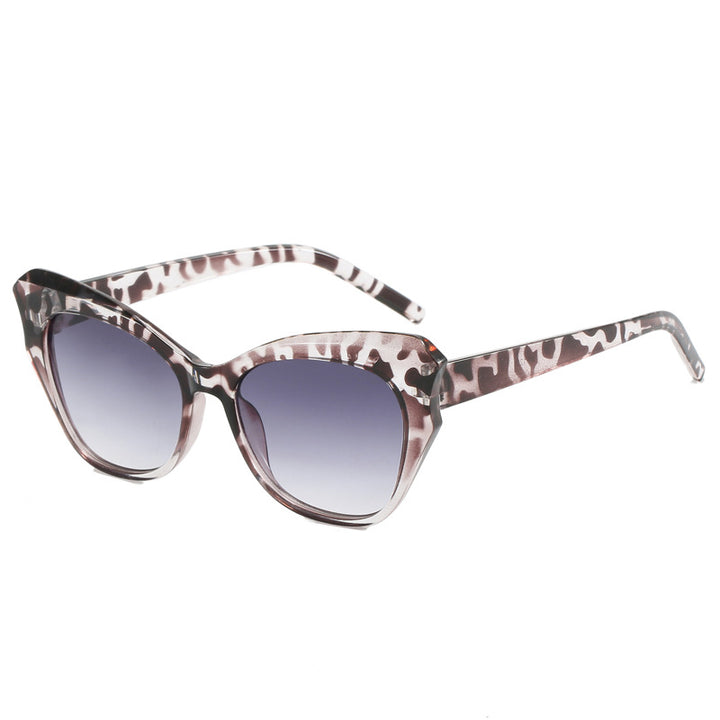 Women's Cat-Eye Sunglasses with Extravagant Mirror Design Stornfield