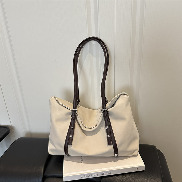Elegant Suede Tote Bag