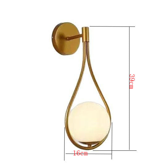 Modern Elegant Orb Wall Sconce