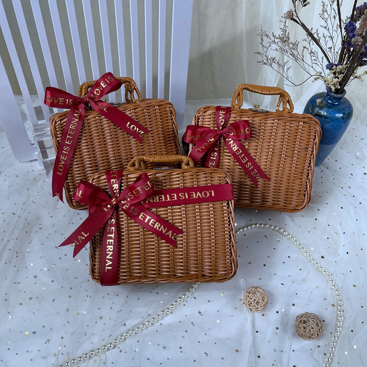 Women classic rattan handbag Stornfield