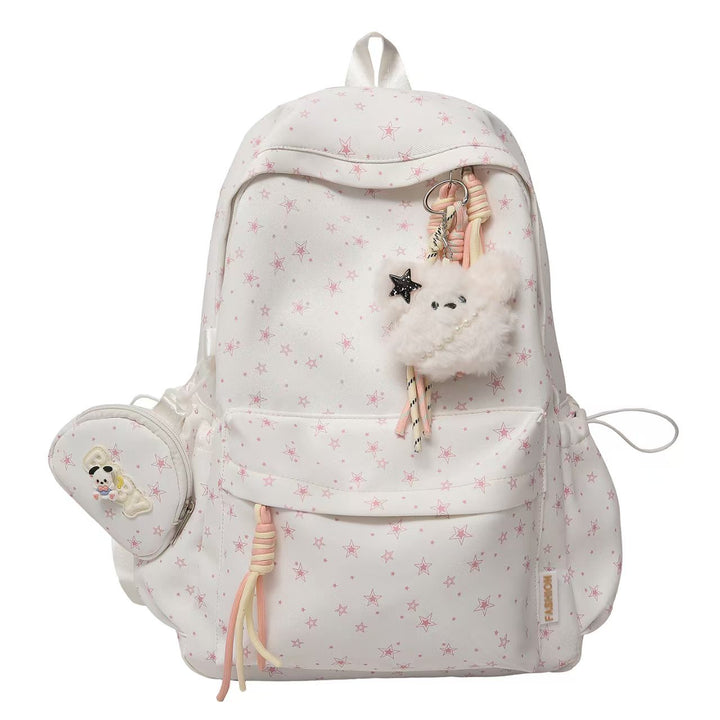 Stylish Star-Printed Backpack Stornfield