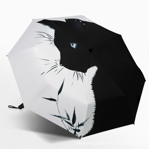 Women’s Automatic Umbrella with Cat Design Stornfield