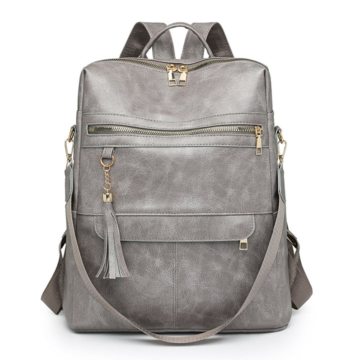 Multi-Purpose Stylish Leather Backpack Stornfield