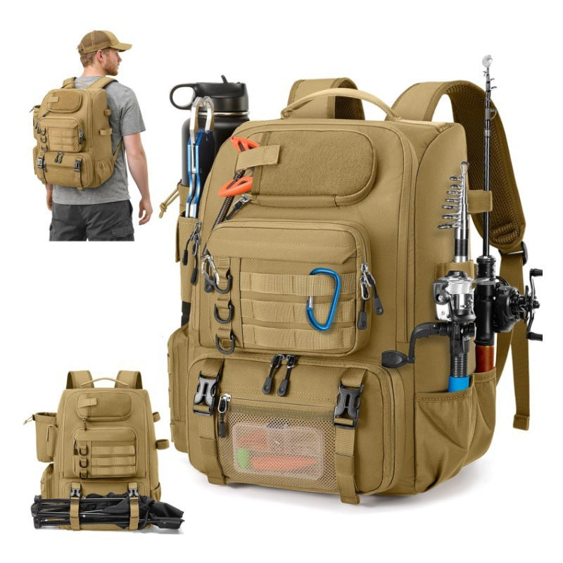 Multi-Functional Outdoor Fishing Backpack Stornfield