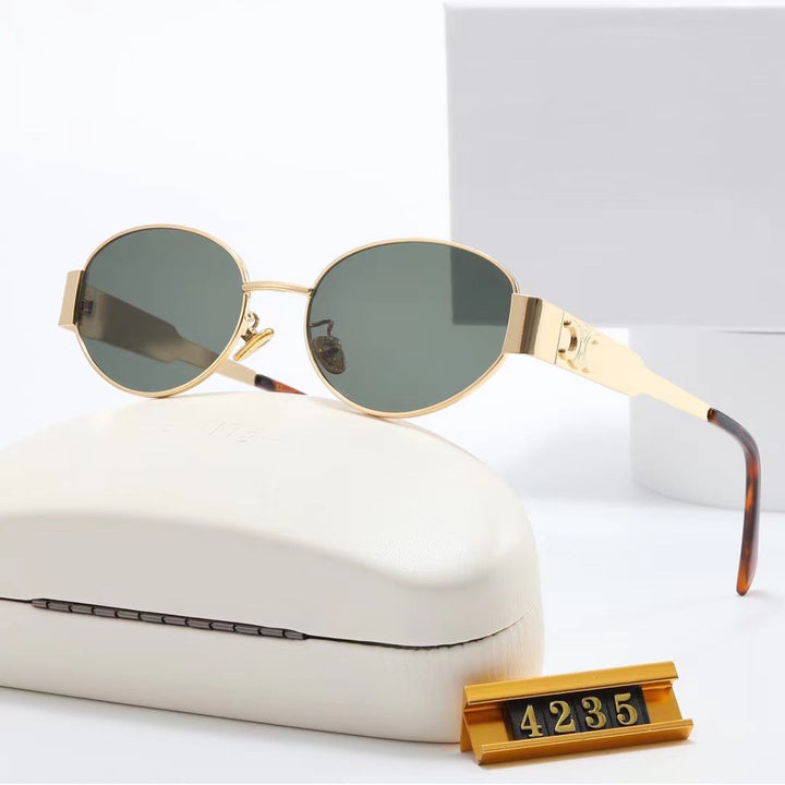 Women's exclusive oval-shaped designer sunglasses Stornfield