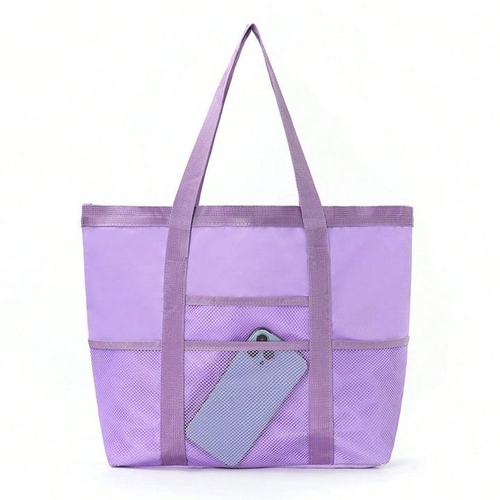 Multifunctional shopping bag with practical outer pockets Stornfield