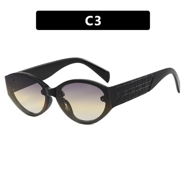Ladies extravagant Cat-Eye sunglasses with textured frame Stornfield