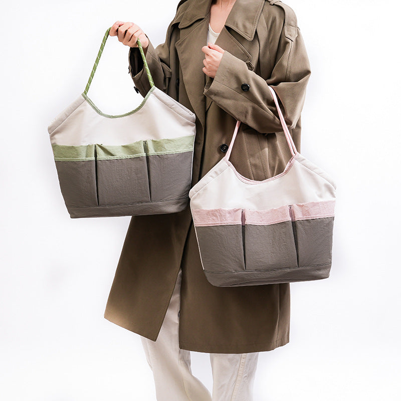 Generous Tote Bag With Multiple Outside Pockets Stornfield