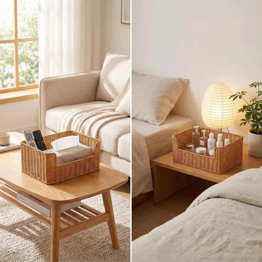 Versatile Woven Storage Box Stornfield