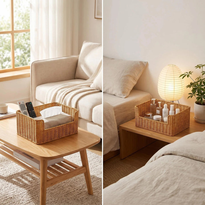 Versatile Woven Storage Box Stornfield